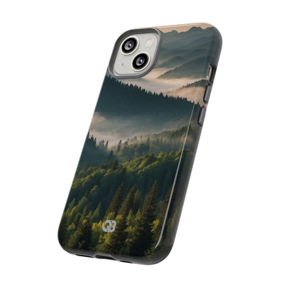 Foggy Mountain Ridge · Tough Phone Case for iPhone