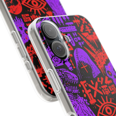 Underground Cyber Glyphs · Lite Phone Case for iPhone ·  Black