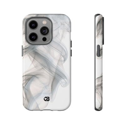 Vapor Noir · Tough Phone Case for iPhone · White