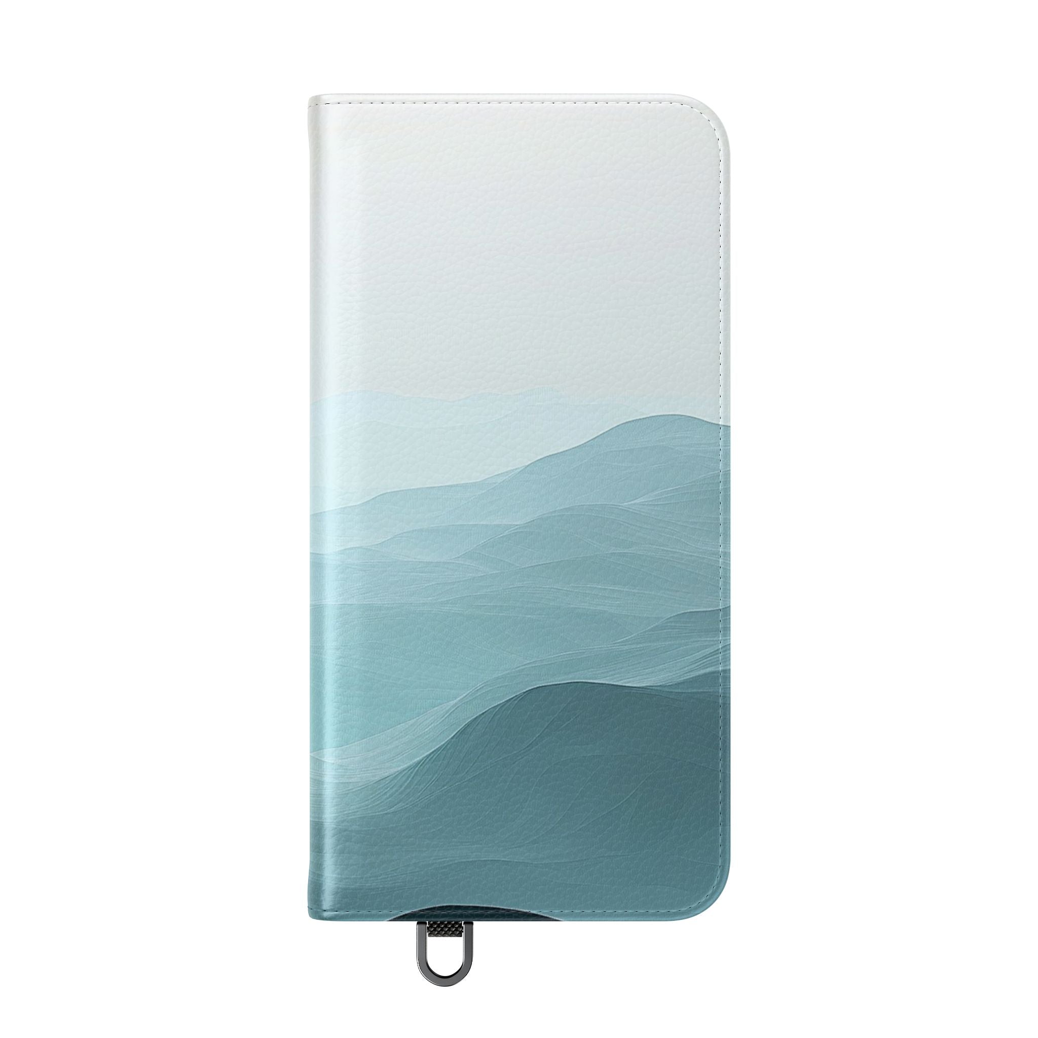 Teal Ridge Layers - Samsung S25+ Case - Lompakko
