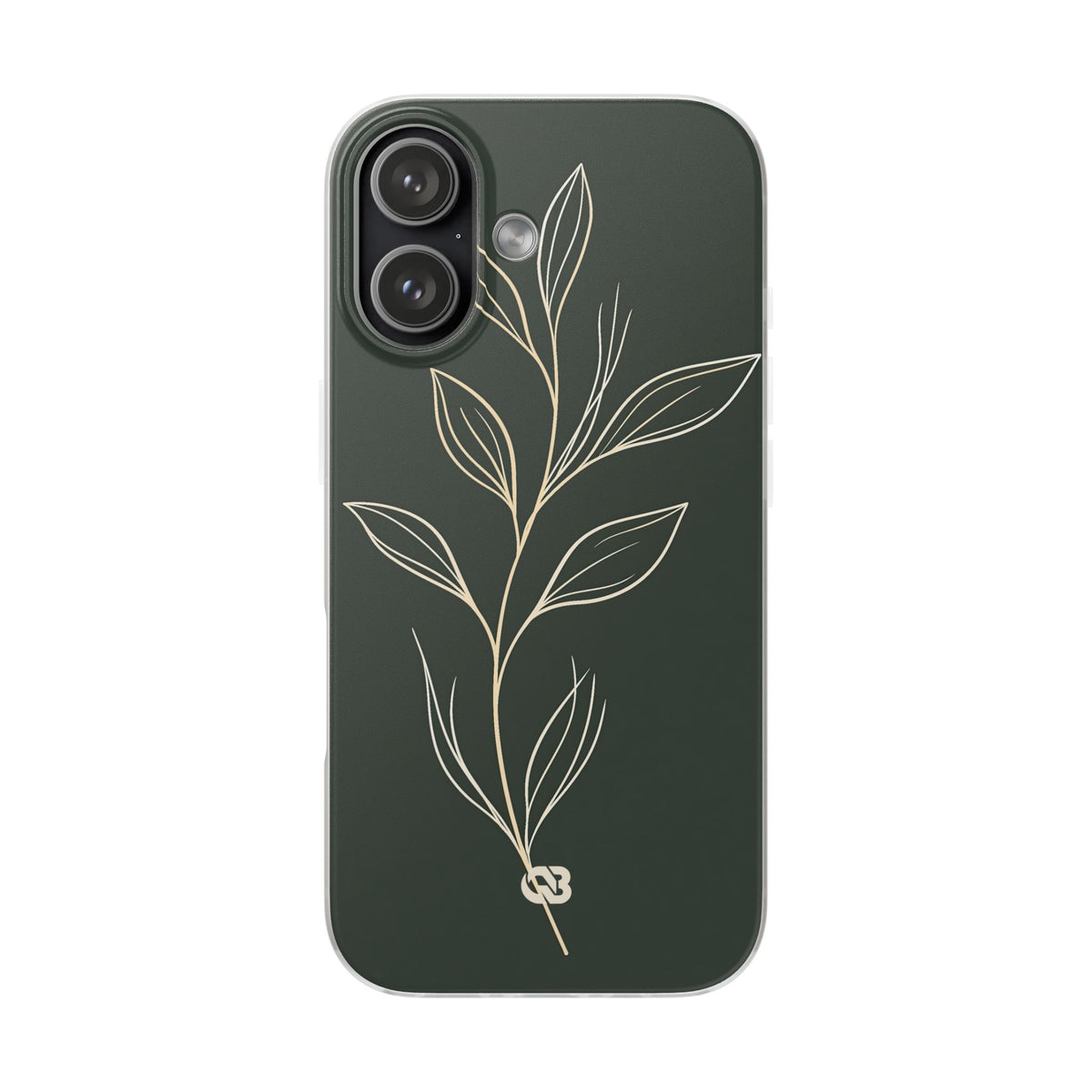 Minimal Botanical Stem · Lite Phone Case for iPhone ·  Green