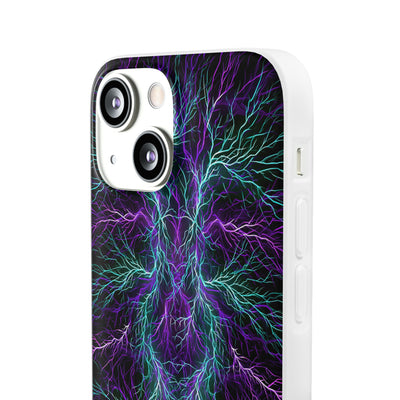 Electric Plasma Arbor · Lite Phone Case for iPhone ·  Purple