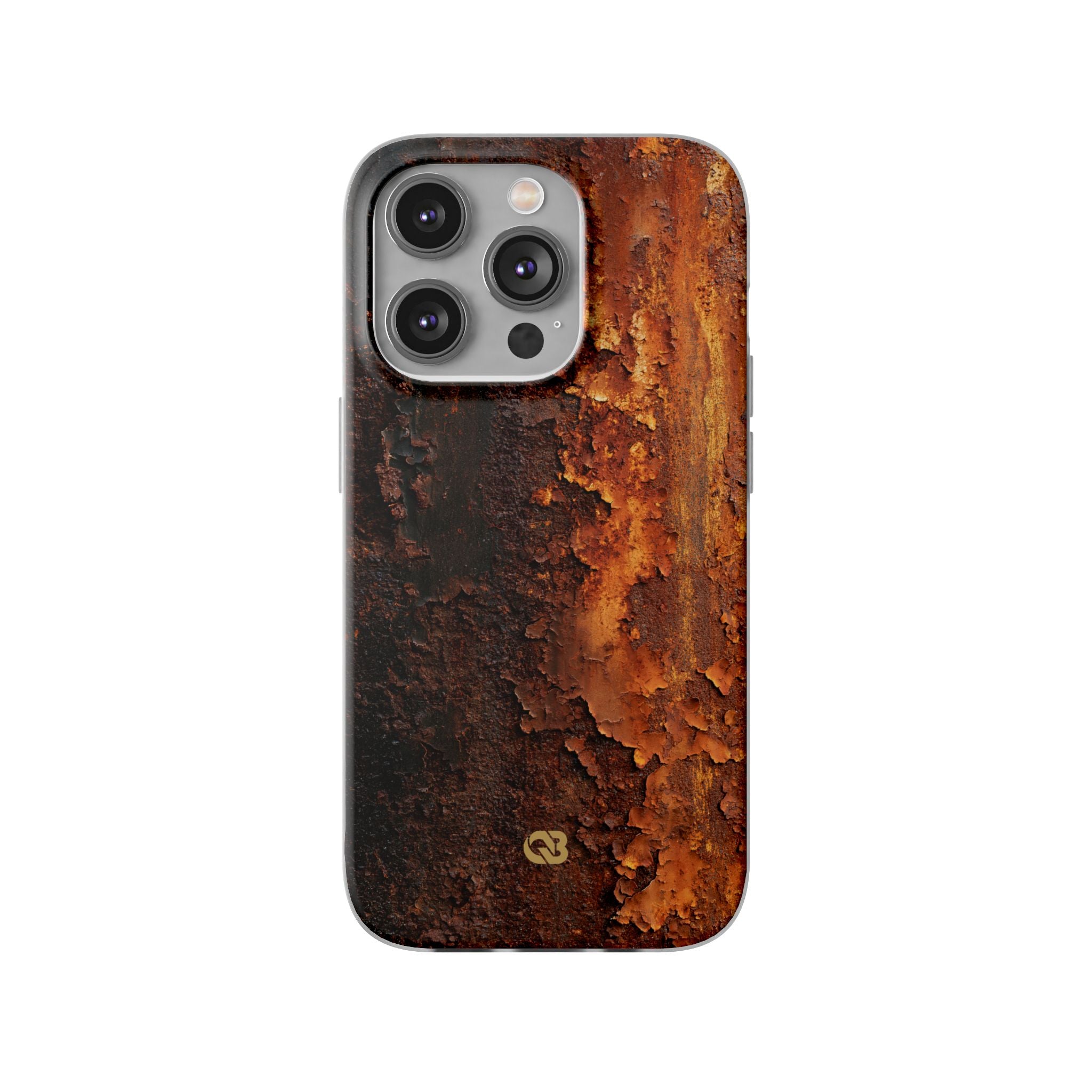 Orange Lite Phone Case for iPhone - Oxidized Iron Crust