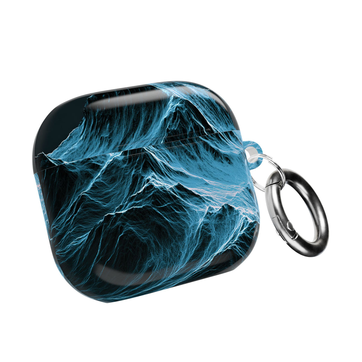 Nordic Frost Peak · Hard Case for AirPods & AirPods Pro · Blue