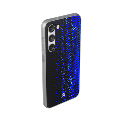 Cobalt Hex Dispersion · Lite Phone Case for Samsung · Blue