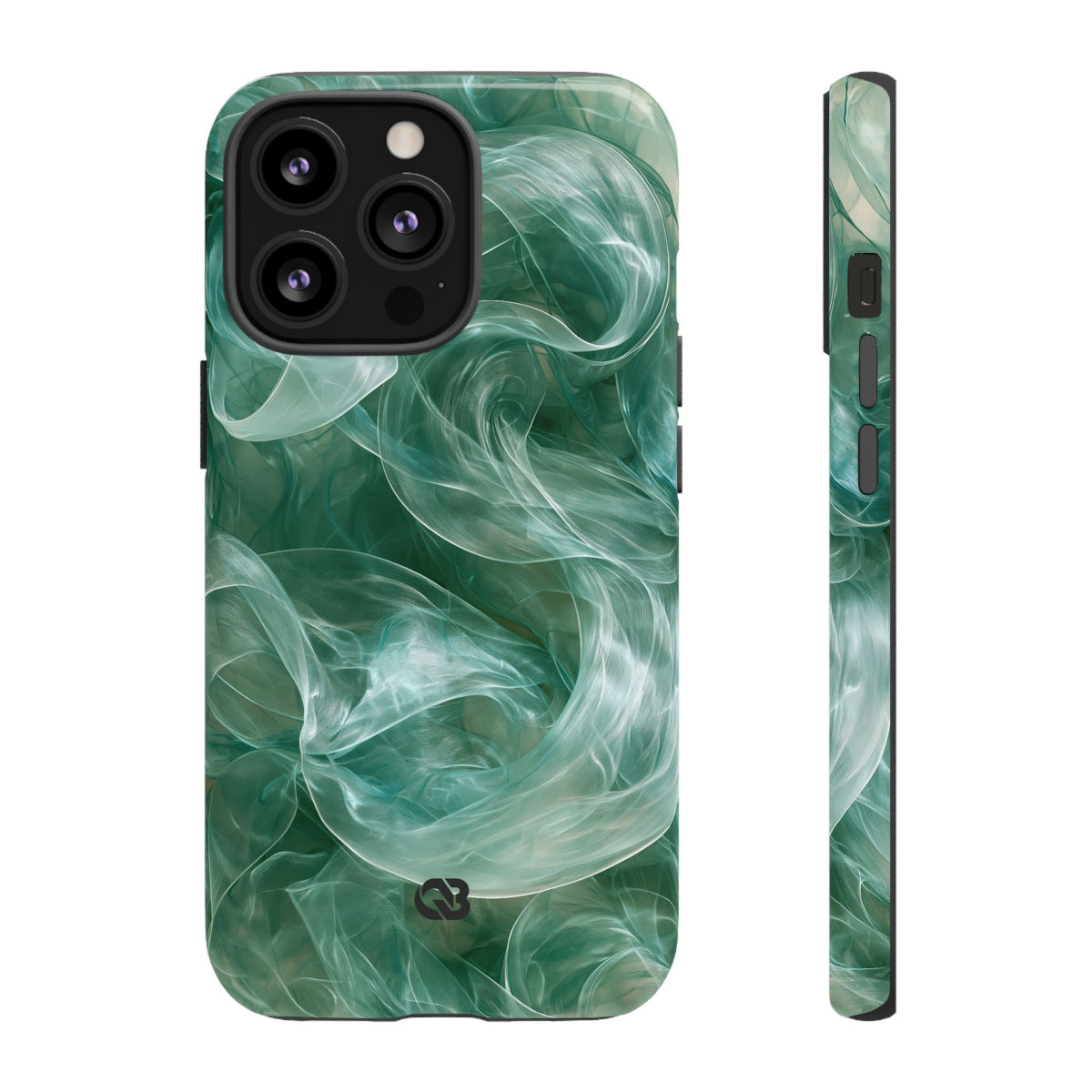 Translucent Aqua Flow · Tough Phone Case for iPhone · Teal