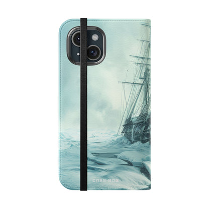 Iced Galleon - iPhone 15 Case - Wallet