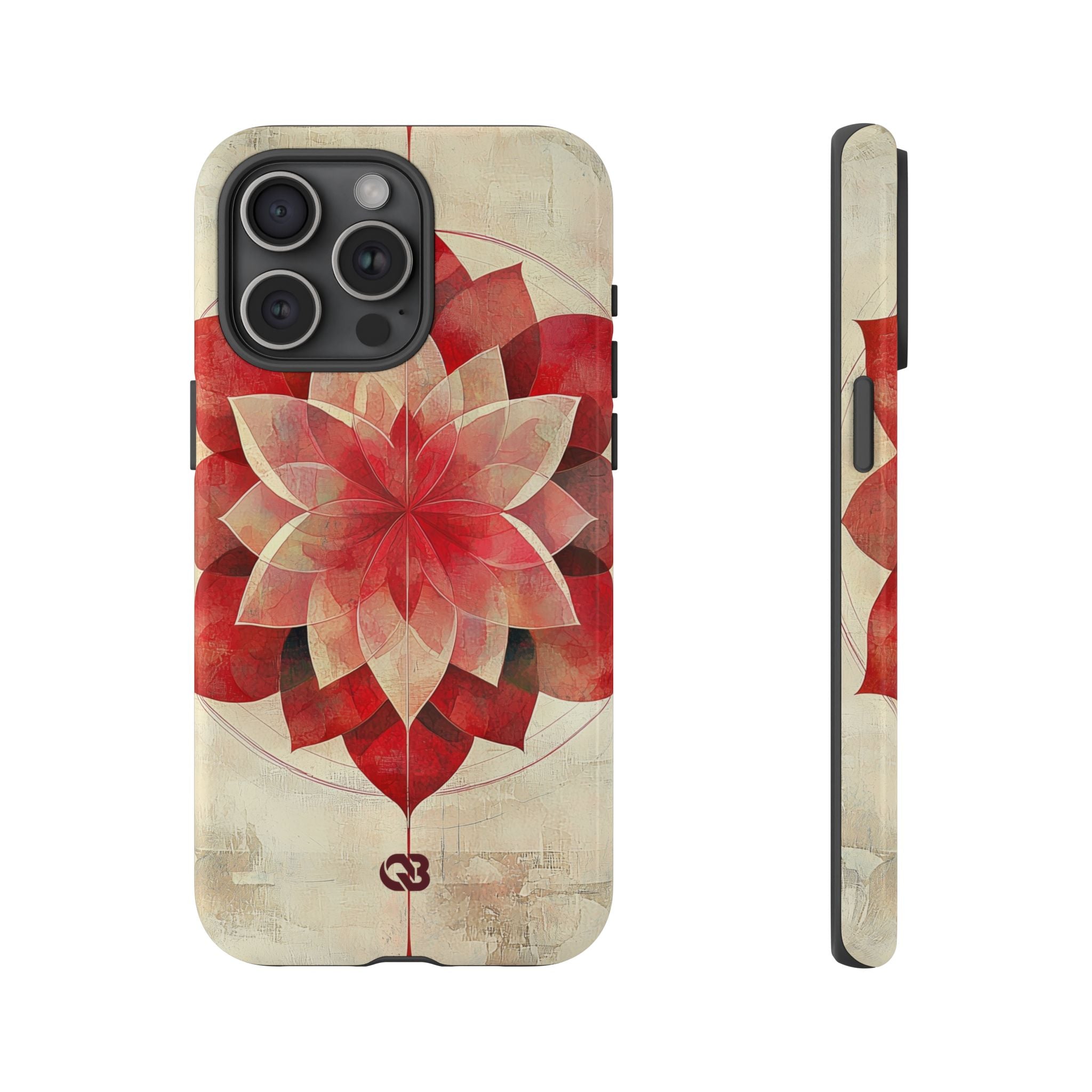 Crimson Petal Peak · Tough Phone Case for iPhone