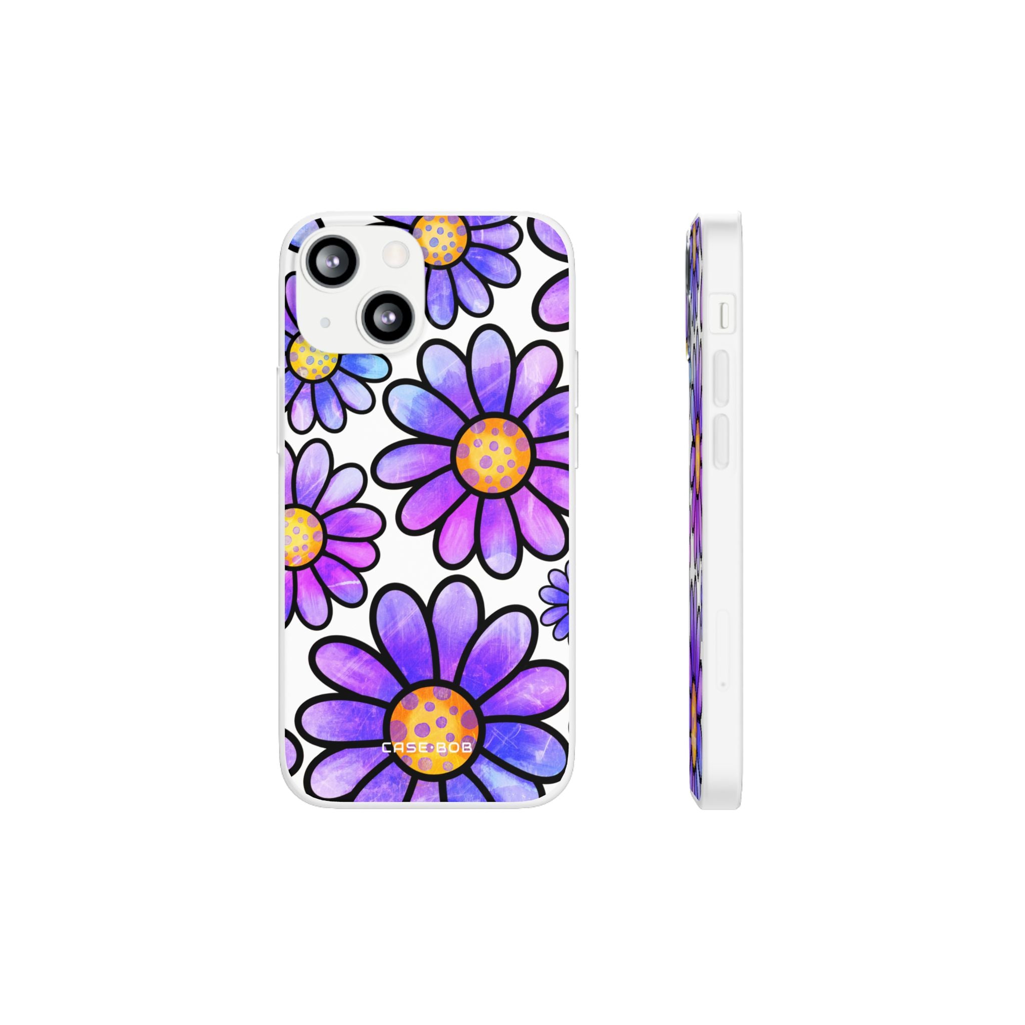 Polka Dot Blooms iPhone 13 mini Case - Soft
