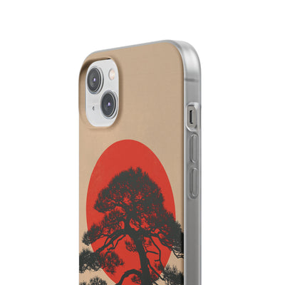 Crimson Pine Solitude · Lite Phone Case for iPhone ·  Beige