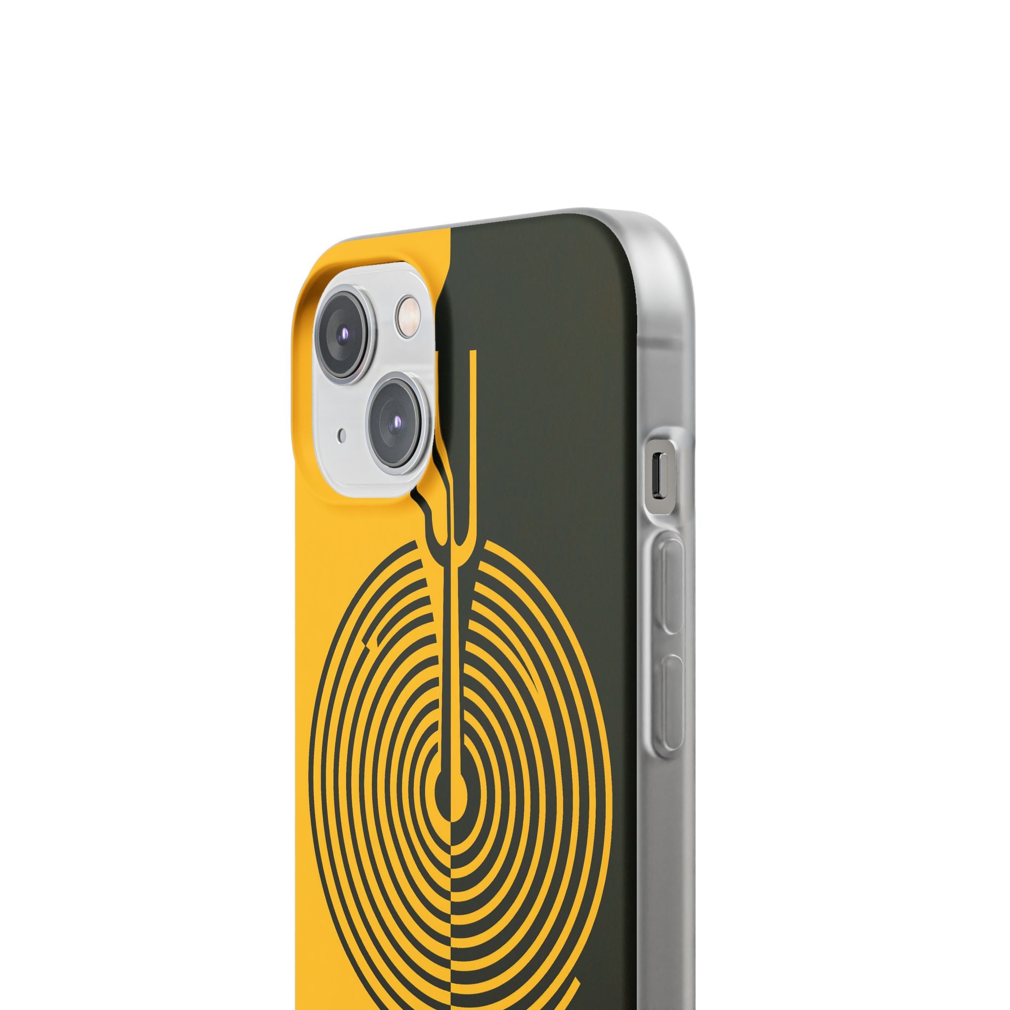 Yellow Lite Phone Case for iPhone - Voltage Sector Pulse