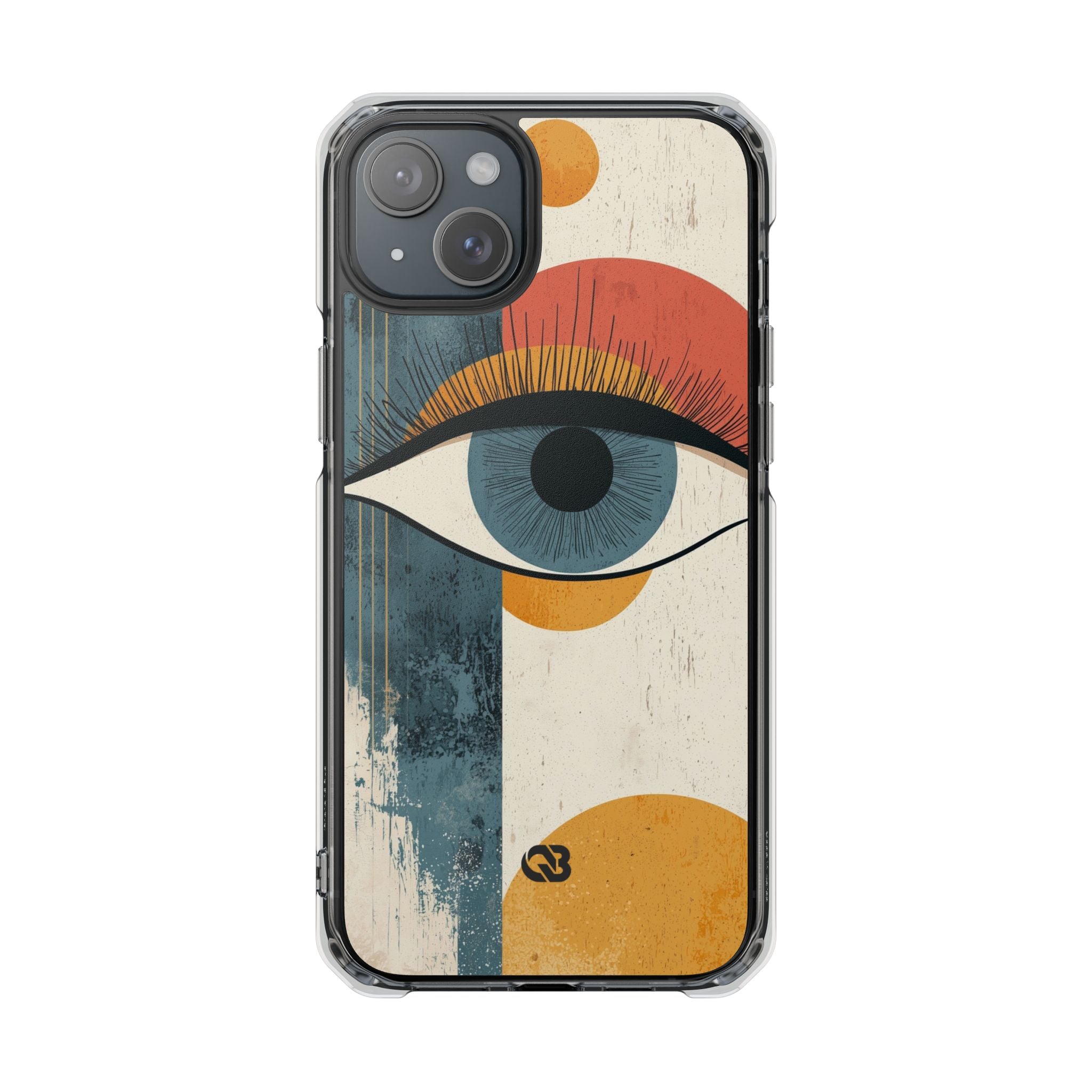 Distressed Azure Ocular · Impact Phone Case for iPhone · Magsafe