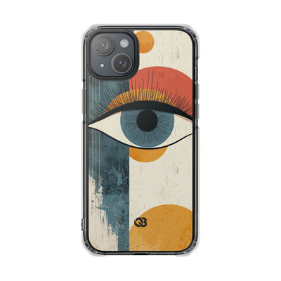 Distressed Azure Ocular · Impact Phone Case for iPhone · Magsafe