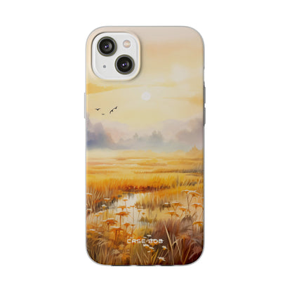 Gloeiende Zonsopgang iPhone 14 Plus Case - Soft