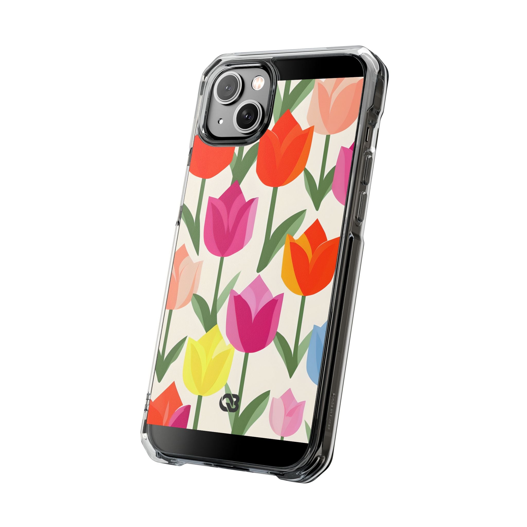 Vibrant Petal Grid · Impact Handyhülle für iPhone · Magsafe