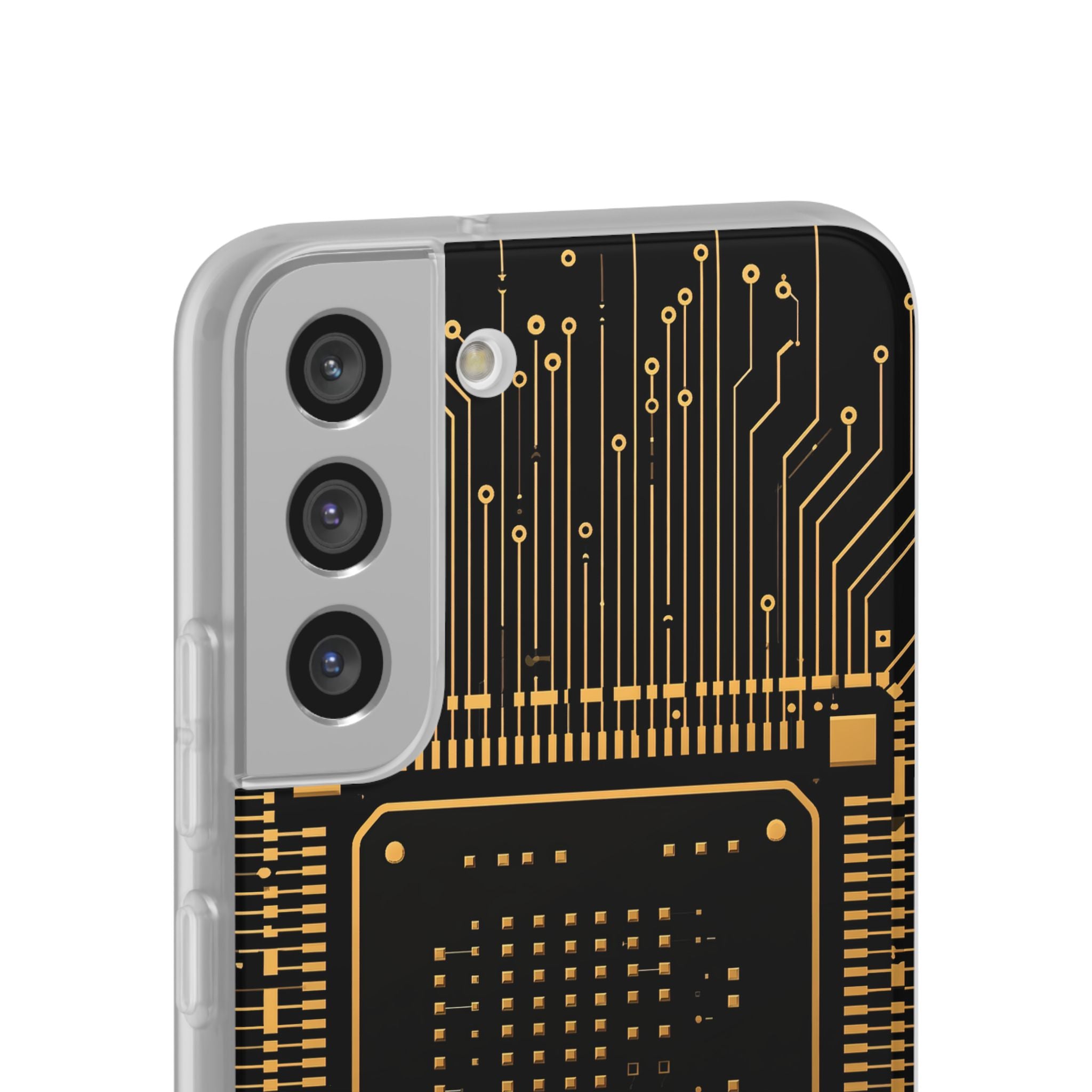 Gold Lite Phone Case for Samsung - Cyber Gold Processor