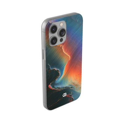 Prismatic Aura Shift · Lite Phone Case for iPhone ·  Blue