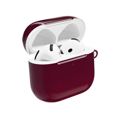 Bordeaux Spectrum · Hard Case for AirPods & AirPods Pro · Red