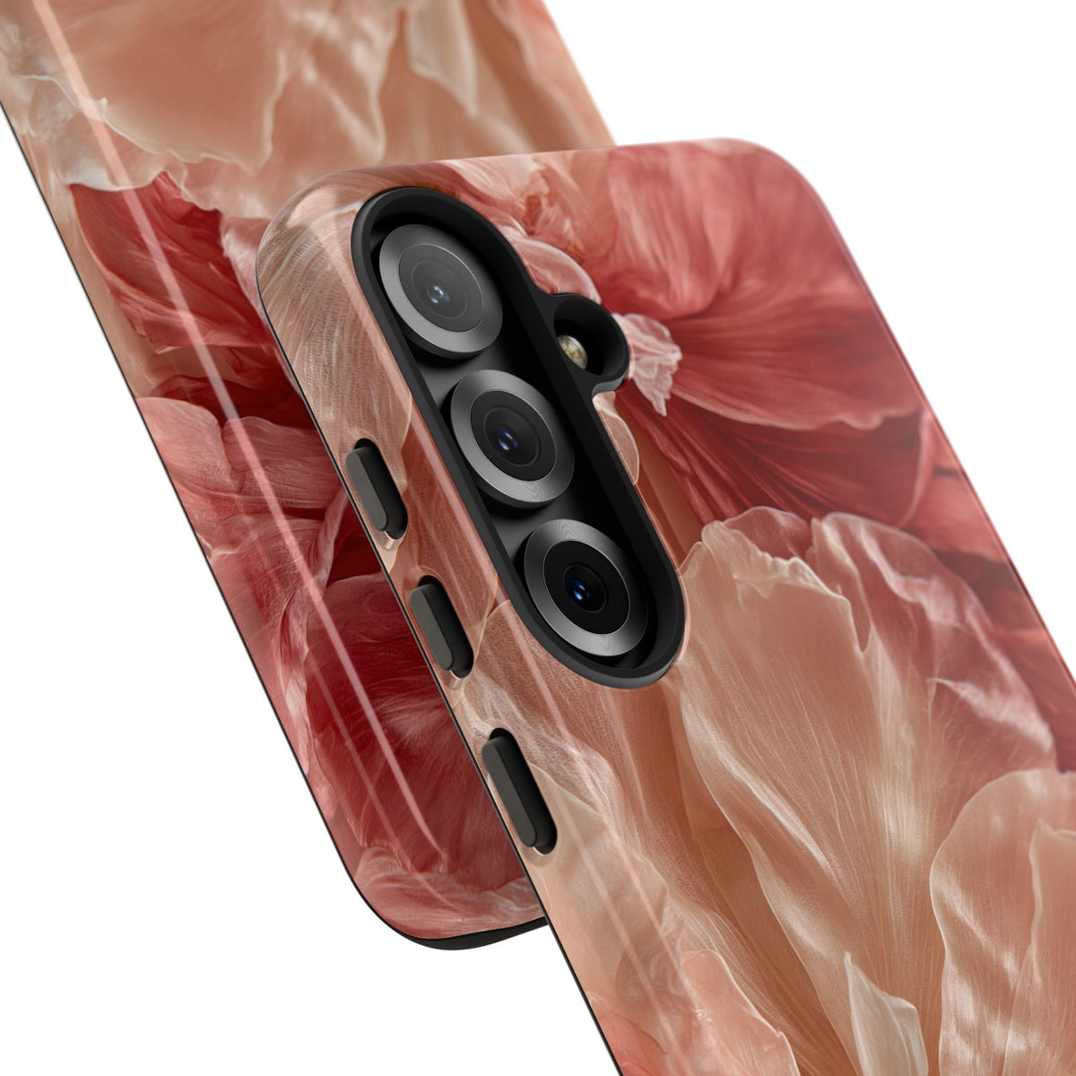 Blush Silk Bloom · Tough Phone Case for Samsung · Pink