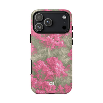 Digital Blossom · Tough Phone Case for iPhone · Pink