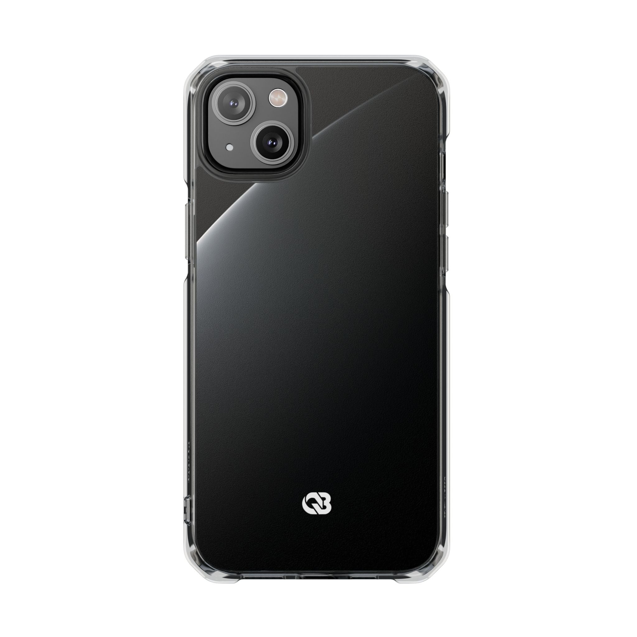 Black Impact MagSafe Phone Case for iPhone - Obsidian Lunar Arch