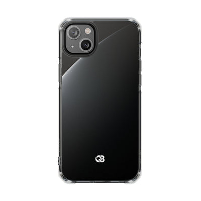 Black Impact MagSafe Phone Case for iPhone - Obsidian Lunar Arch