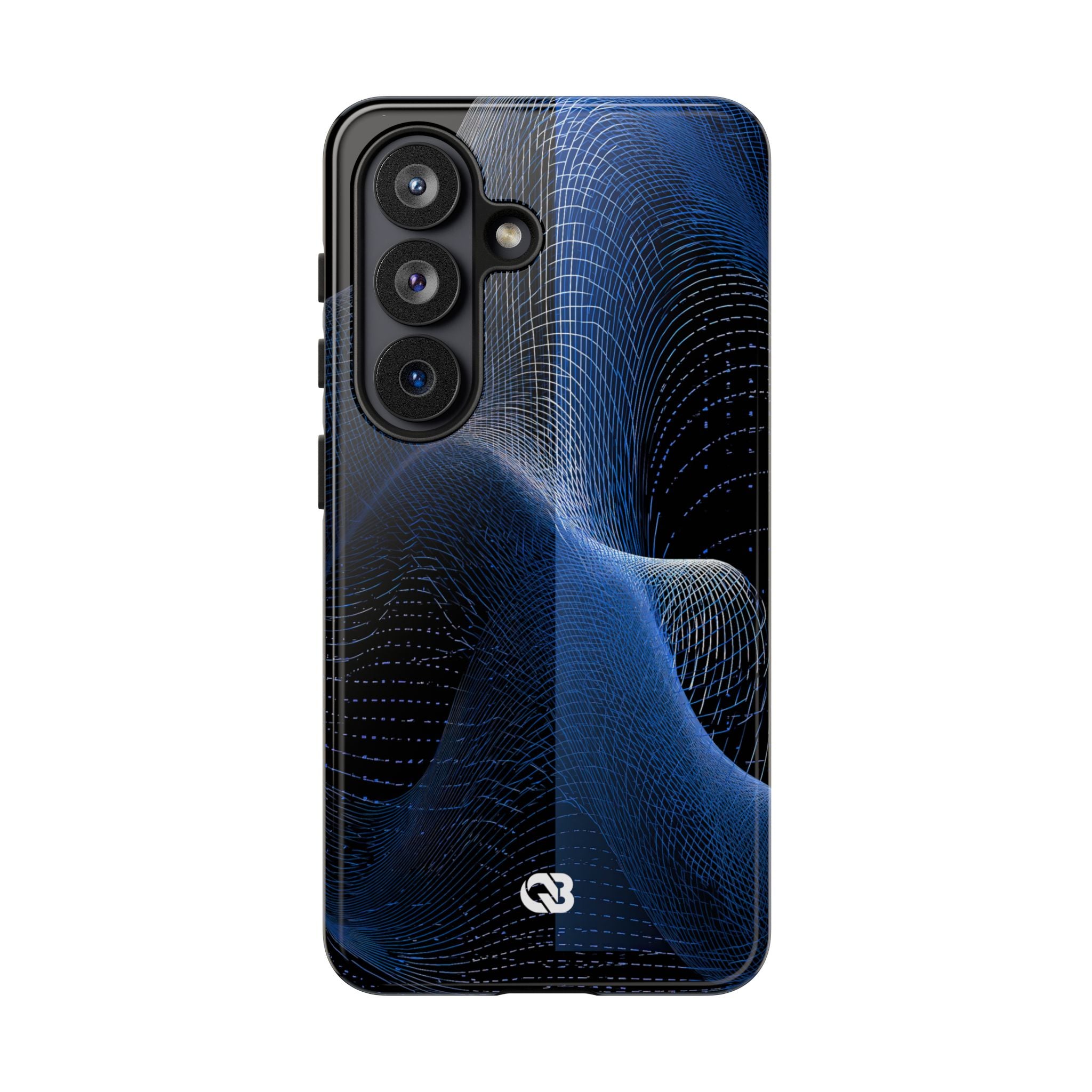 Blue Tough Phone Case for Samsung - Electric Blue Flux