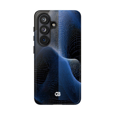 Blue Tough Phone Case for Samsung - Electric Blue Flux