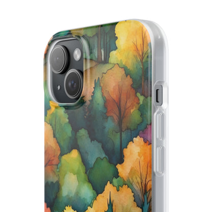 Verdant Canopy iPhone 15 Plus Case - Soft