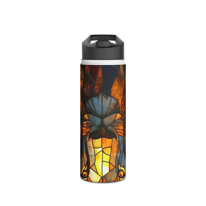 Flame Lion - Stainless Steel Water Bottle