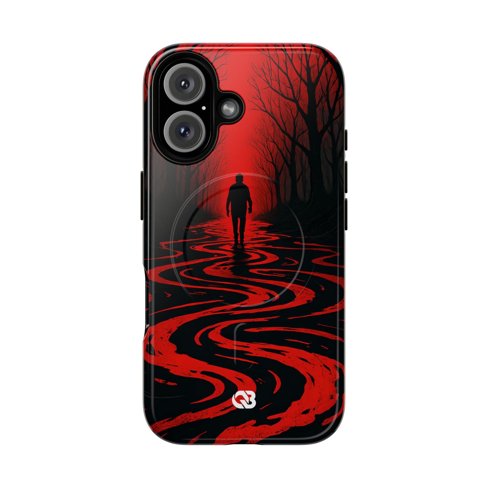 Crimson Shadow Path · Tough+ Phone Case for iPhone · Magsafe