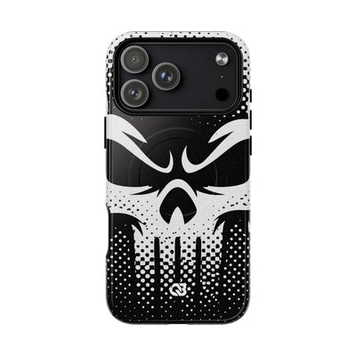 Phantom Halftone · Tough 2.0 Magnetic Phone Case for iPhone · Black