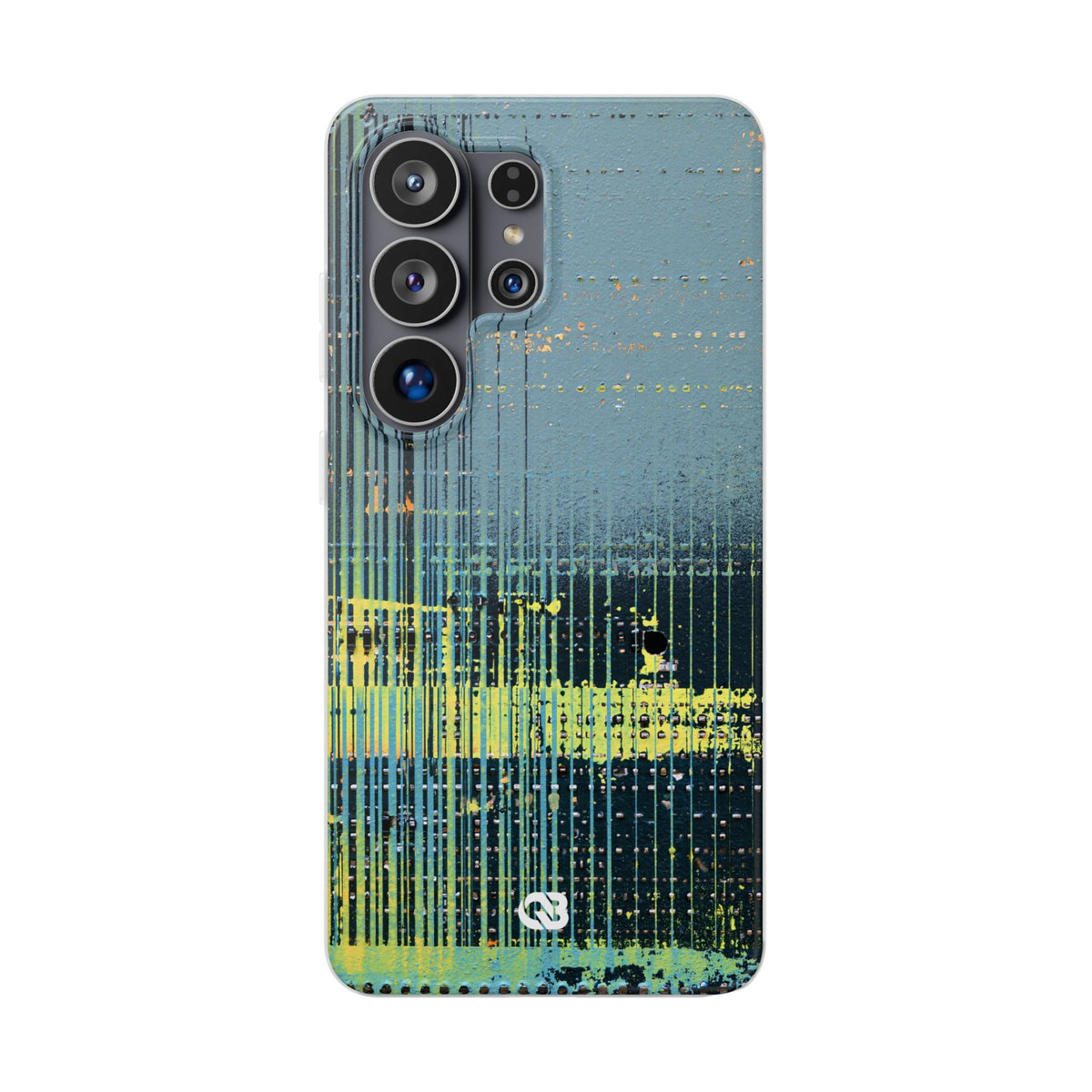 Acid Raster Circuit · Lite Phone Case for Samsung · Teal