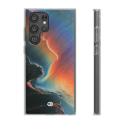 Prismatic Aura Shift · Lite Phone Case for Samsung · Blue