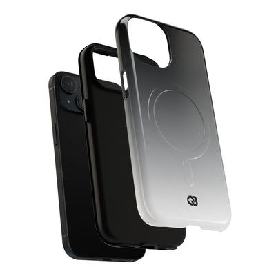 Noir Ombre Fade · Tough 2.0 Magnetic Phone Case for iPhone · Black