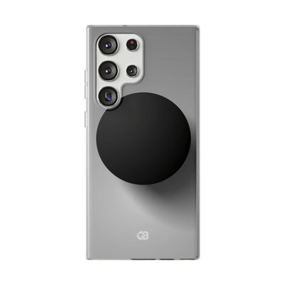 Grey Lite Phone Case for Samsung - Matte Onyx Sphere