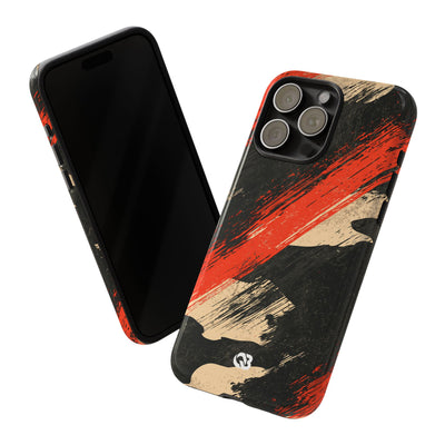 Urban Slash Camo · Tough Phone Case for iPhone · Black