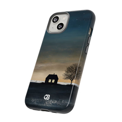 Midnight Cabin Glow · Tough Hoesje voor iPhone