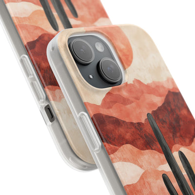 Terracotta Desert Sun · Soft Handyhülle für iPhone