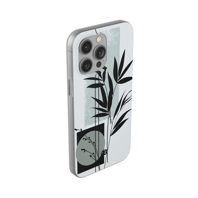 Grey Lite Phone Case for iPhone - Sage Bamboo Noir