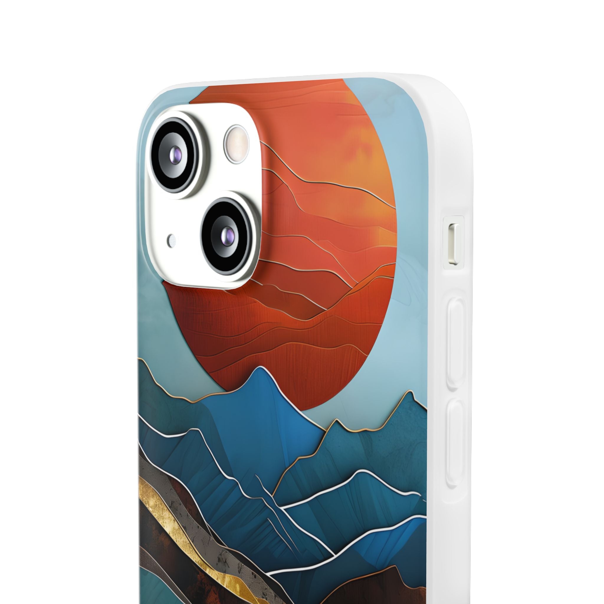 Solar Peak iPhone 13 mini Case - Soft