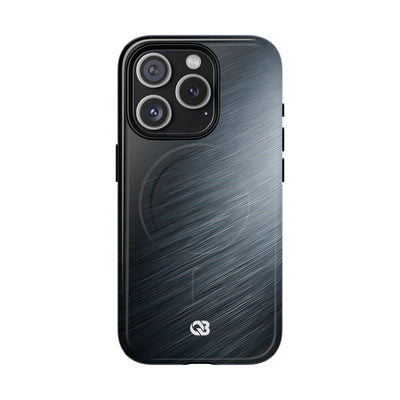 Brushed Obsidian Steel · Tough 2.0 Magnetic Phone Case for iPhone · Grey