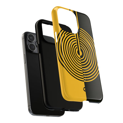 Yellow Tough 2.0 Magsafe Phone Case for iPhone - Voltage Sector Pulse