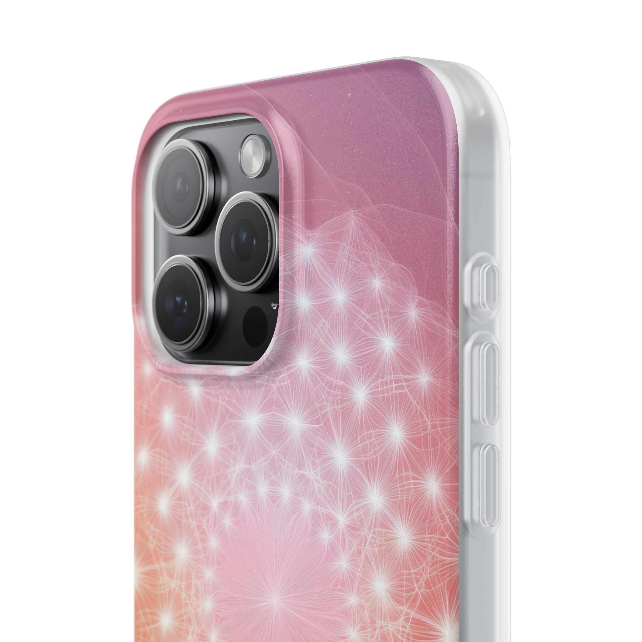 Radiant Stardust Mandala · Soft Phone Case for iPhone