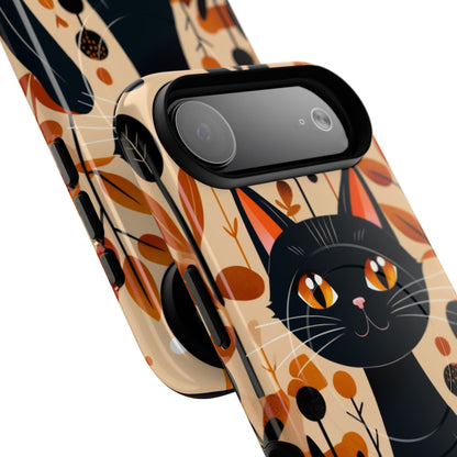 Black Cat Glow iPhone 17 Air Case - Tough+ - CASE•BOB
