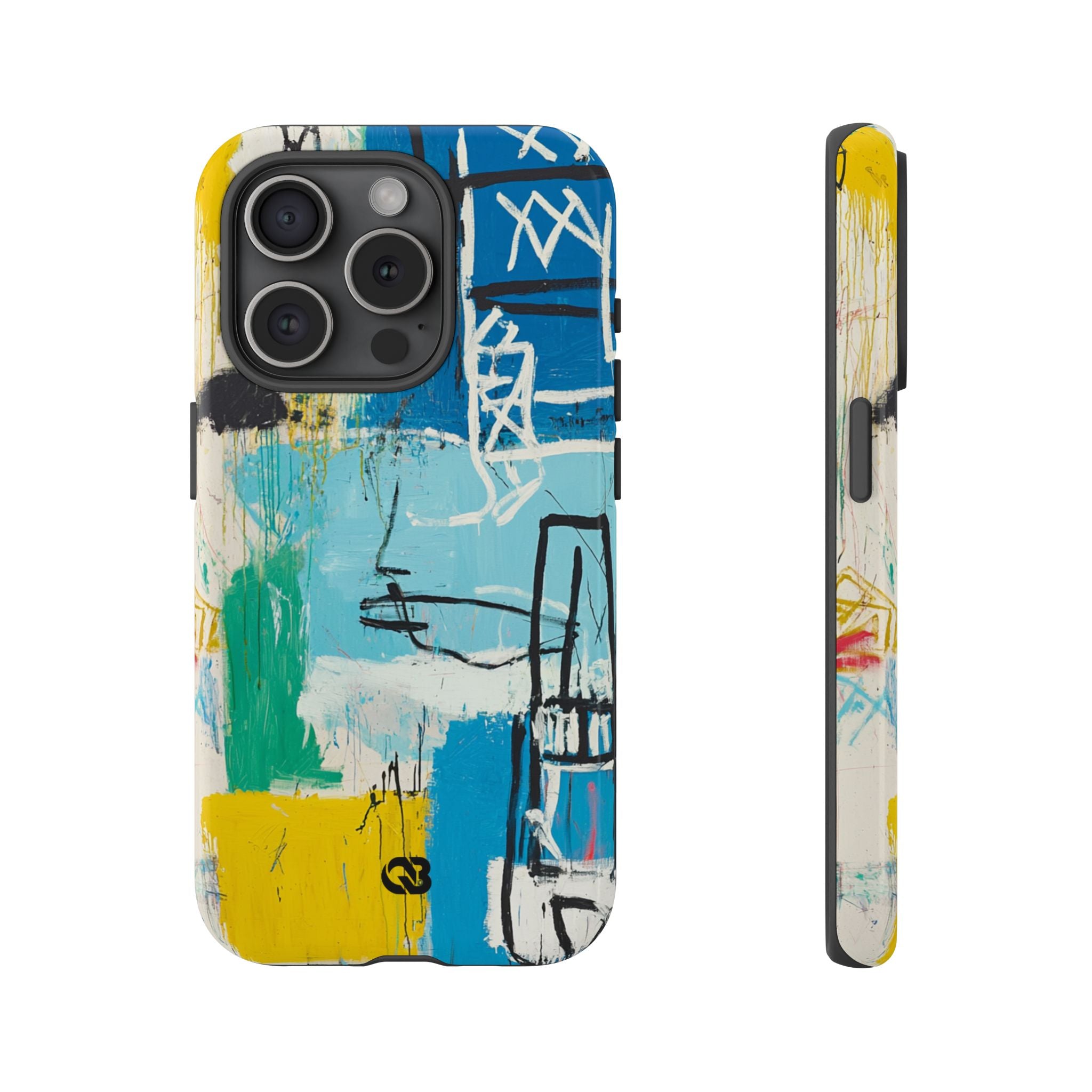 Azure Urban Scribble · Tough Phone Case for iPhone