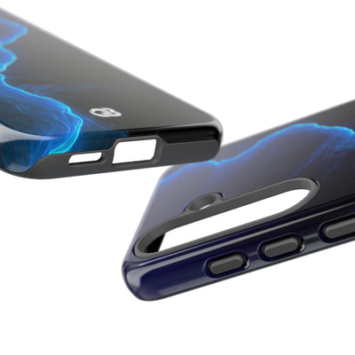 Electric Azure Drift · Tough Phone Case for Samsung · Blue