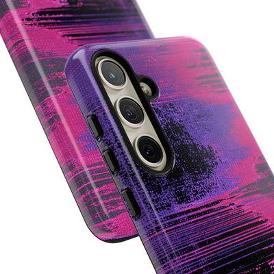 Neon Signal Shift · Tough Phone Case for Samsung · Purple