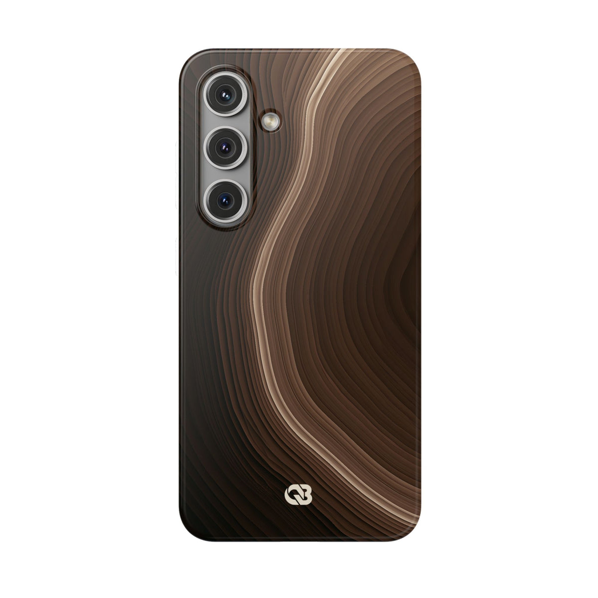 Umber Strata · Lite Phone Case for Samsung · Brown