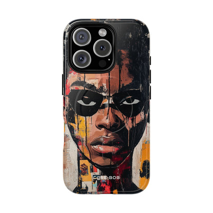 Masked Portrait Drips iPhone 16 Pro Case - Tough+